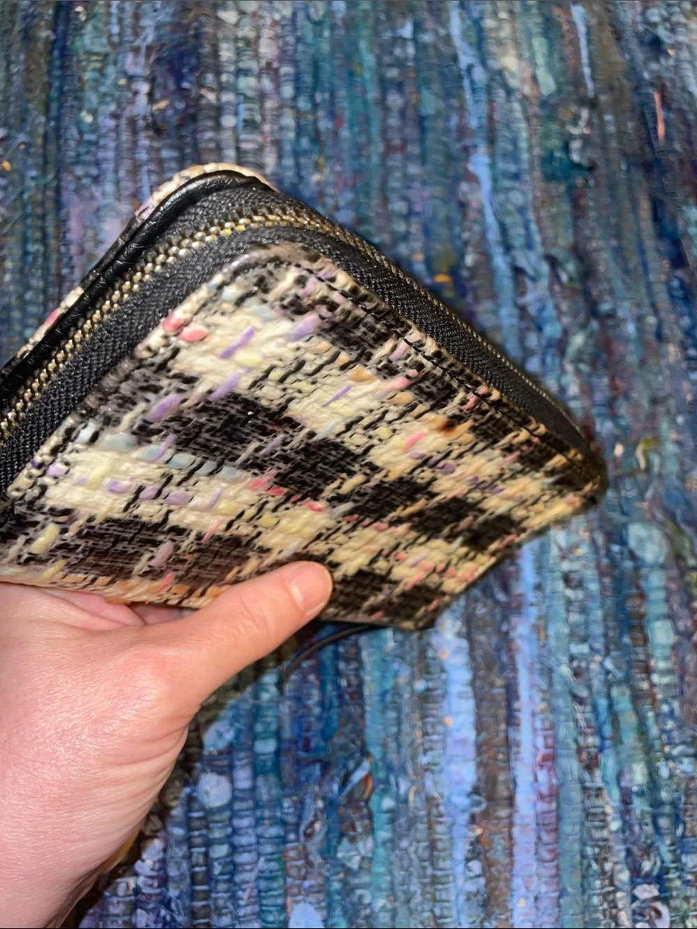 Juicy Couture Tweed design Wallet/Clutch